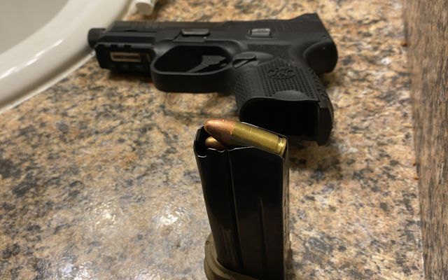 Recovered weapon