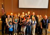 Safe Boating Week group with Council