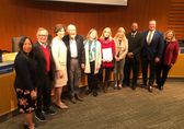 Wintergrass commendation presented by council