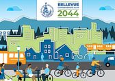 Graphic showing image of Bellevue